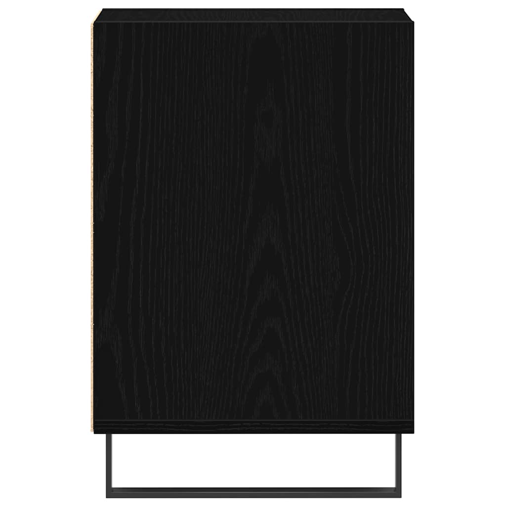 TV-møbelsæt 100 x 35 x 55 cm Sort eg Konstrueret træ
