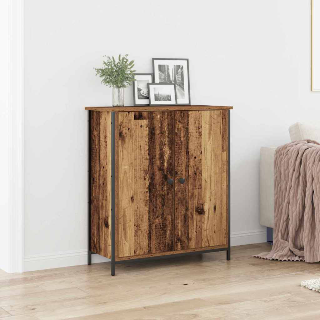 Sideboard Gammelt træ 70 x 30 x 80 cm Konstrueret træ
