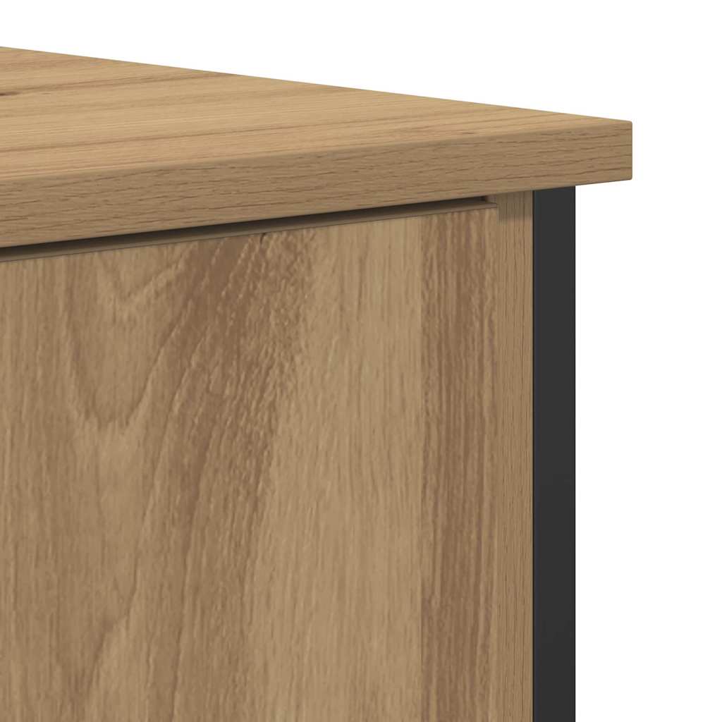 Sideboard Artisan Egetræ 70 x 30 x 80 cm Konstrueret træ