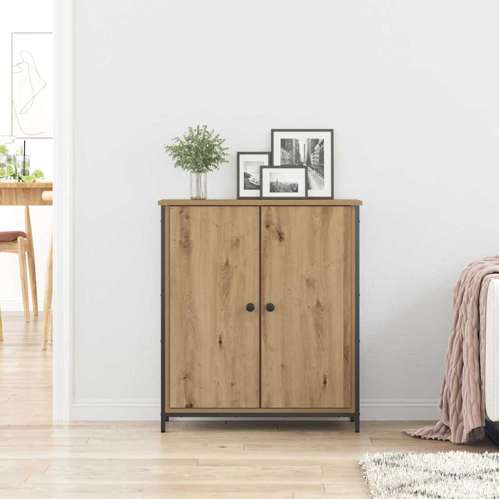 Sideboard Artisan Egetræ 70 x 30 x 80 cm Konstrueret træ