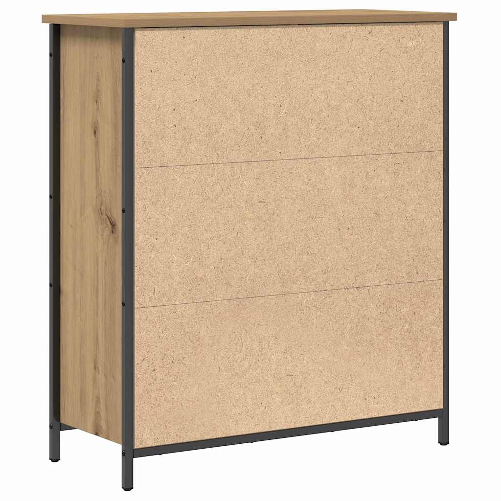 Sideboard Artisan Egetræ 70 x 30 x 80 cm Konstrueret træ