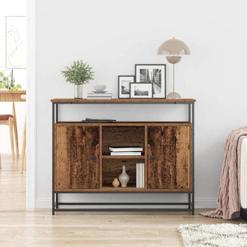 Sideboard Gammelt træ 100 x 35 x 80 cm Konstrueret træ