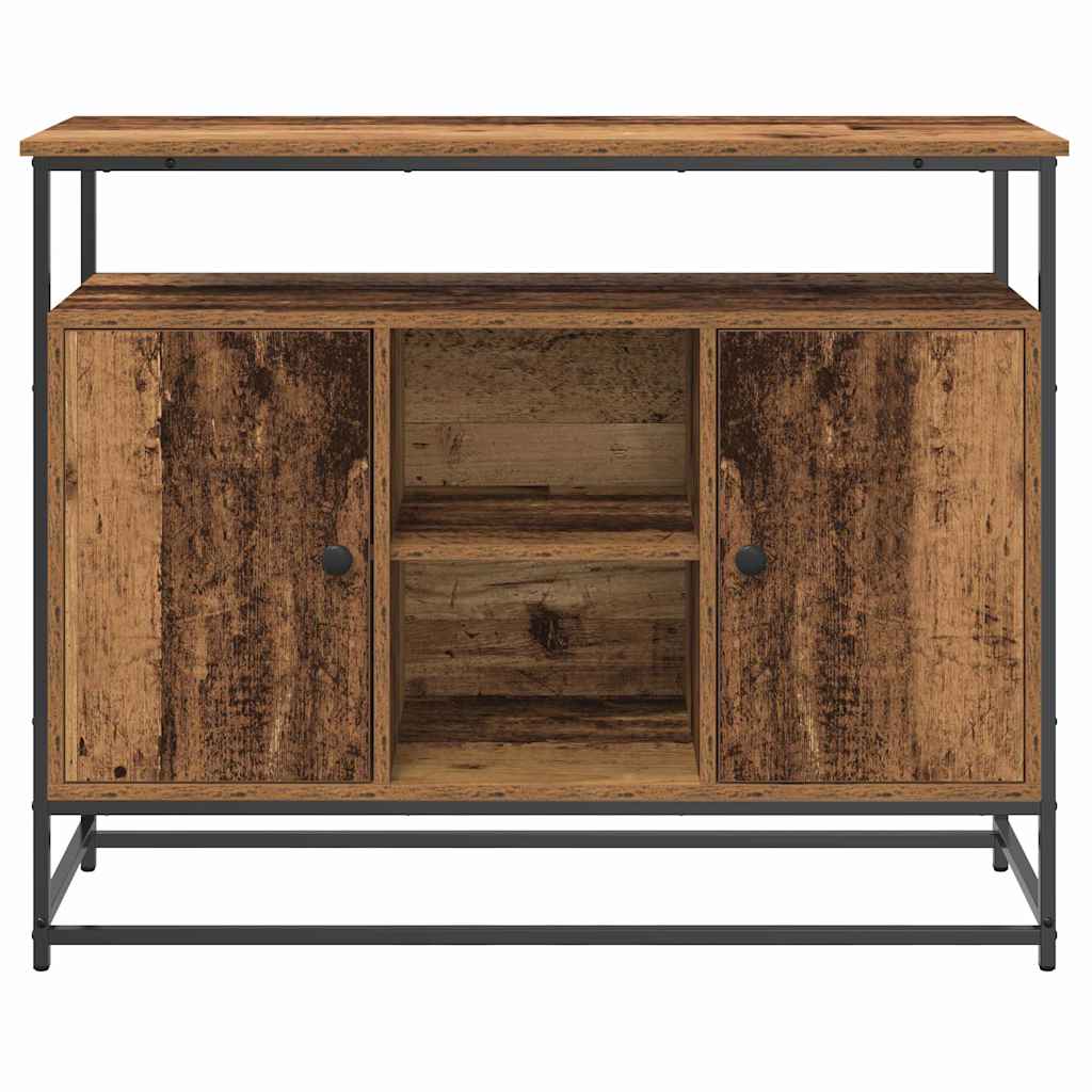 Sideboard Gammelt træ 100 x 35 x 80 cm Konstrueret træ