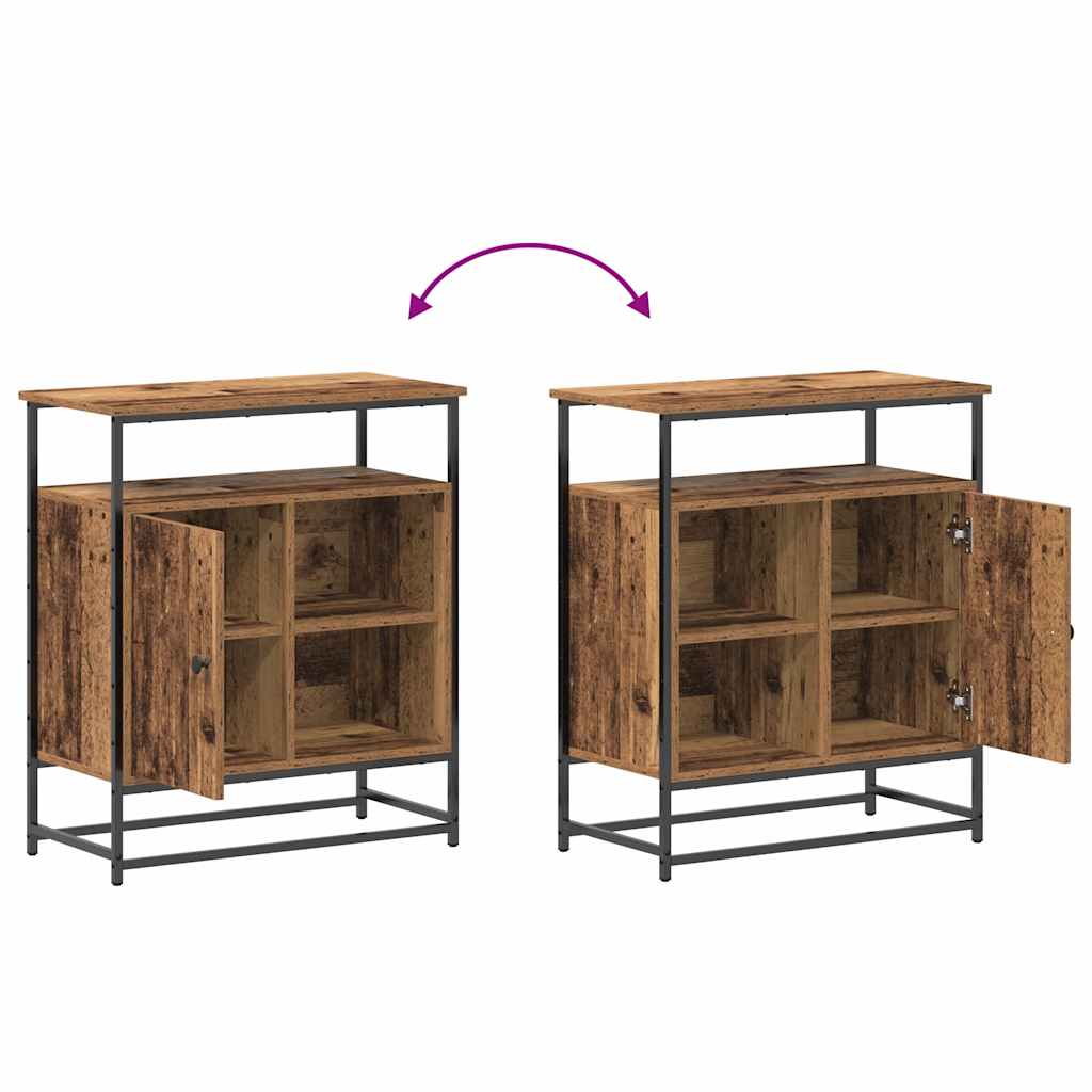 Sideboard Gammelt træ 69 x 35 x 80 cm Konstrueret træ