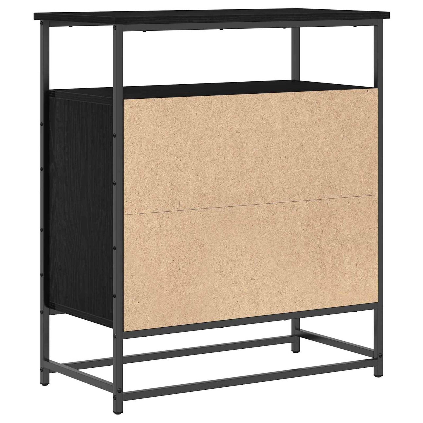 Sideboard Sort eg 69 x 35 x 80 cm Konstrueret træ