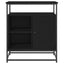 Sideboard Sort eg 69 x 35 x 80 cm Konstrueret træ