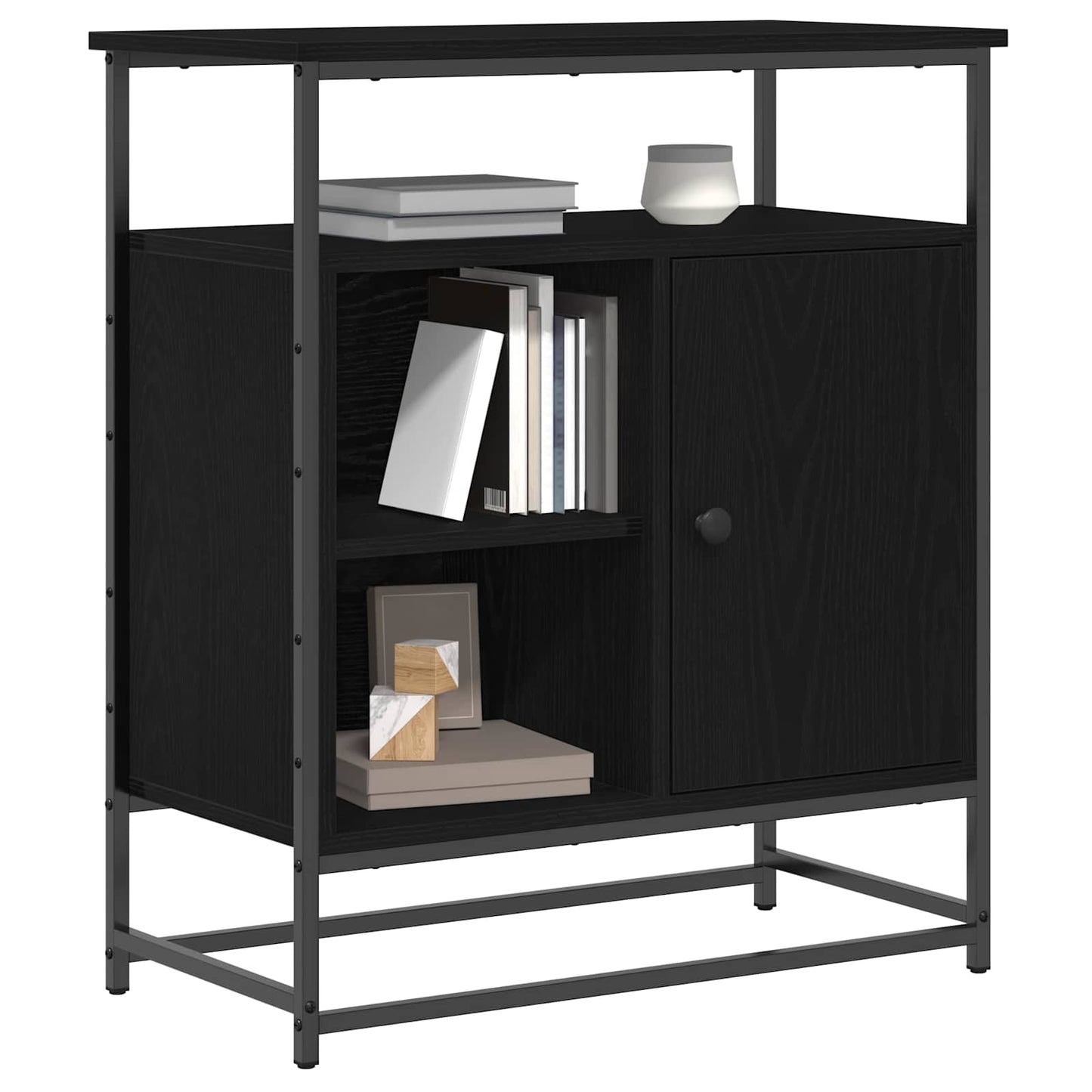 Sideboard Sort eg 69 x 35 x 80 cm Konstrueret træ