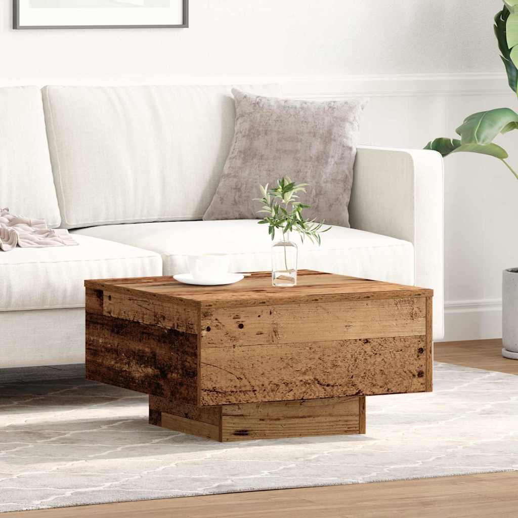 Sofabord Gammelt træ 55 x 55 x 31 cm