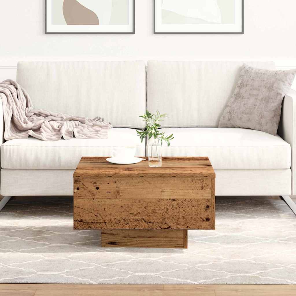 Sofabord Gammelt træ 55 x 55 x 31 cm
