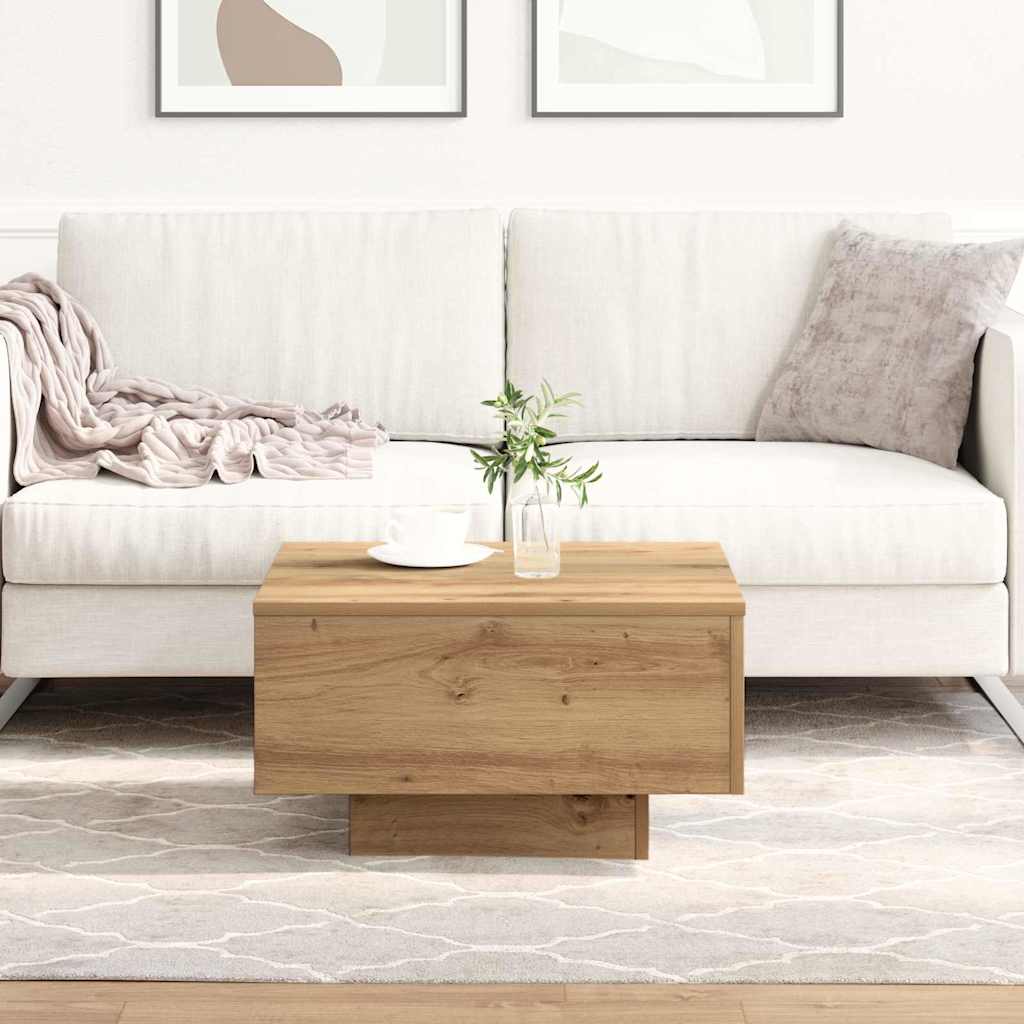 Sofabord Artisan Egetræ 55 x 55 x 31 cm