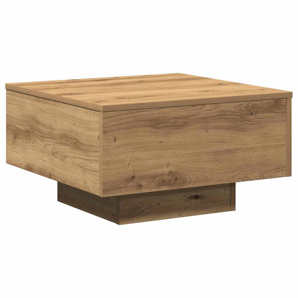 Sofabord Artisan Egetræ 55 x 55 x 31 cm
