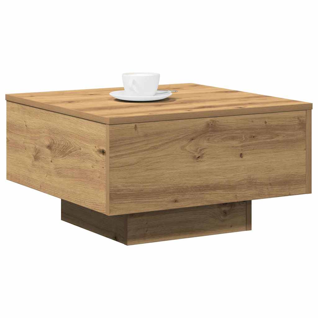 Sofabord Artisan Egetræ 55 x 55 x 31 cm