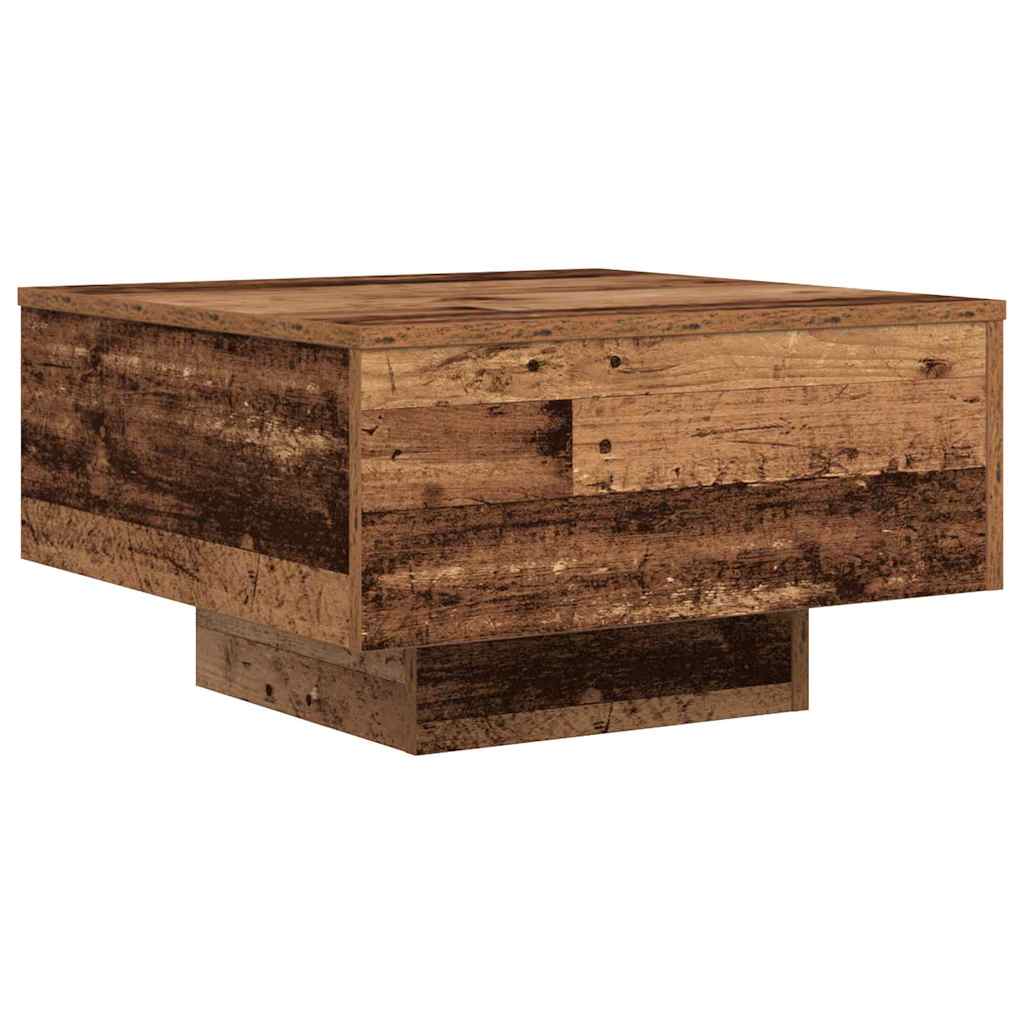 Gammelt træ 55 x 55 x 31 cm Konstrueret træ