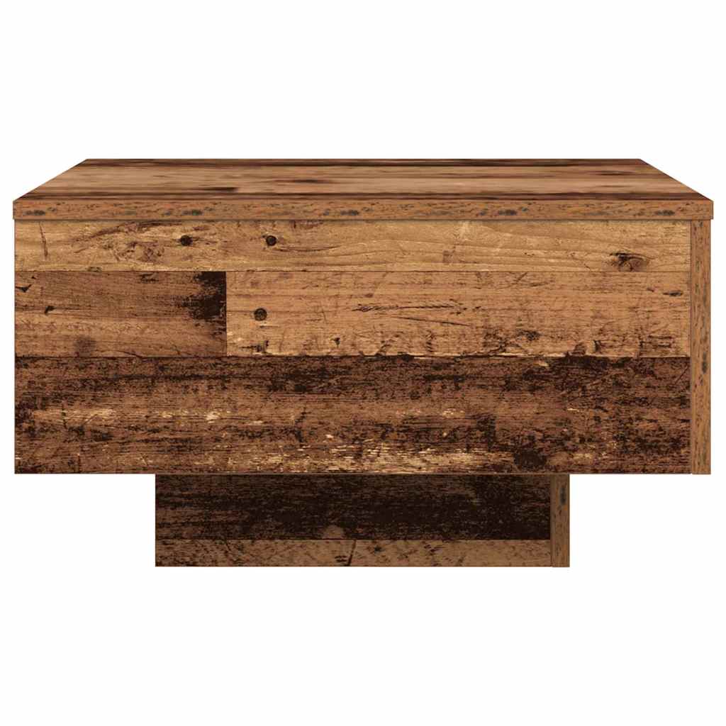 Gammelt træ 55 x 55 x 31 cm Konstrueret træ