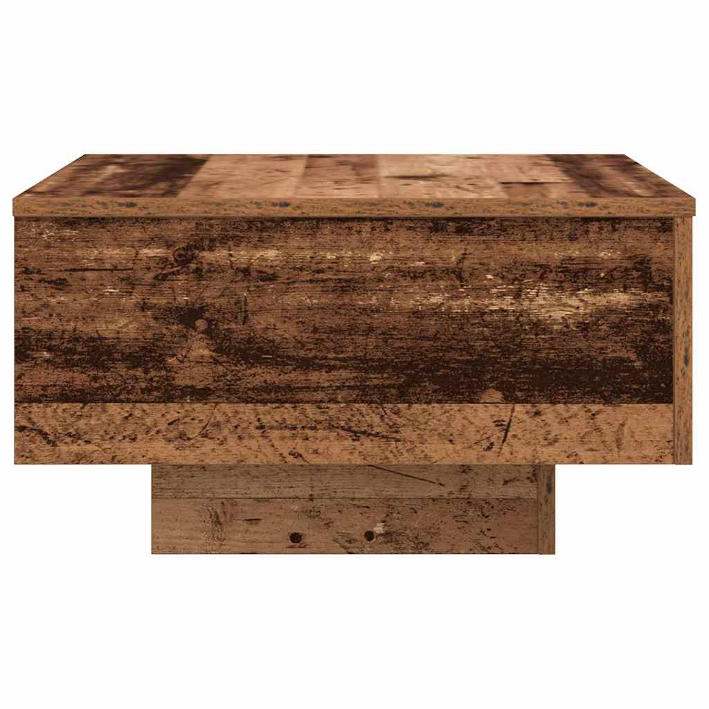 Gammelt træ 55 x 55 x 31 cm Konstrueret træ