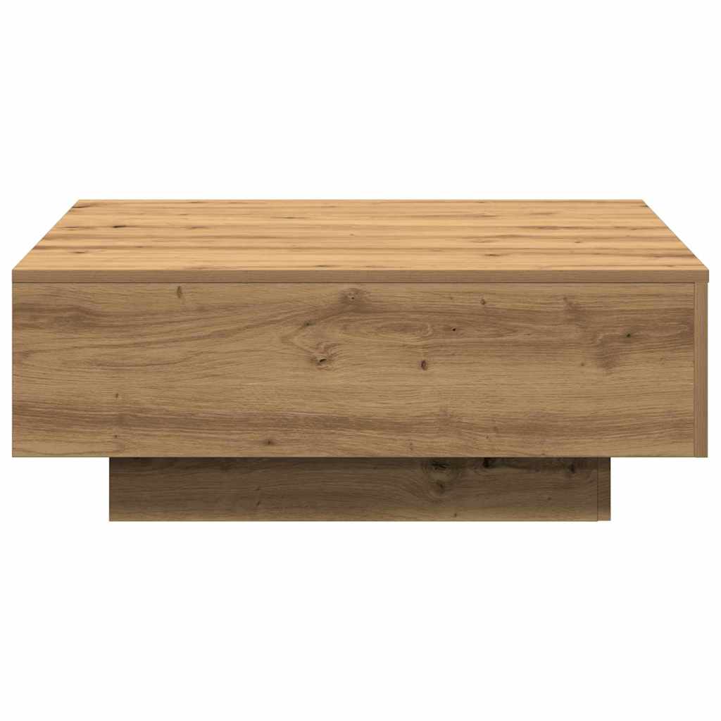 Sofabord Artisan Egetræ 80 x 80 x 31 cm