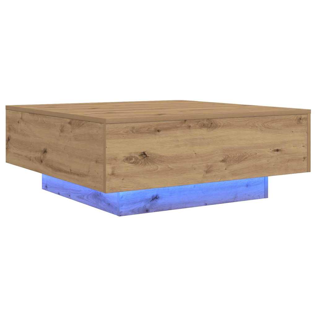 Artisan-eg 80 x 80 x 31 cm Konstrueret træ