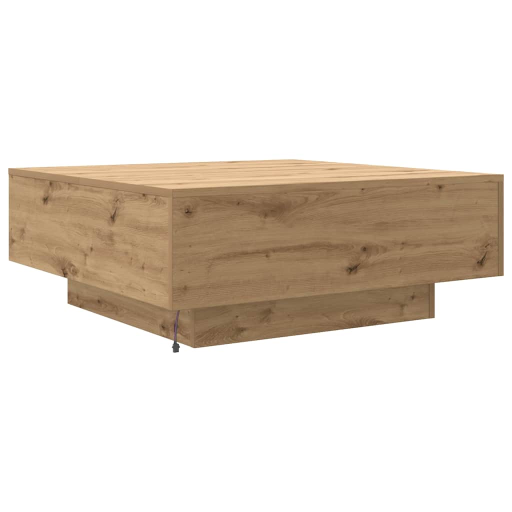 Artisan-eg 80 x 80 x 31 cm Konstrueret træ