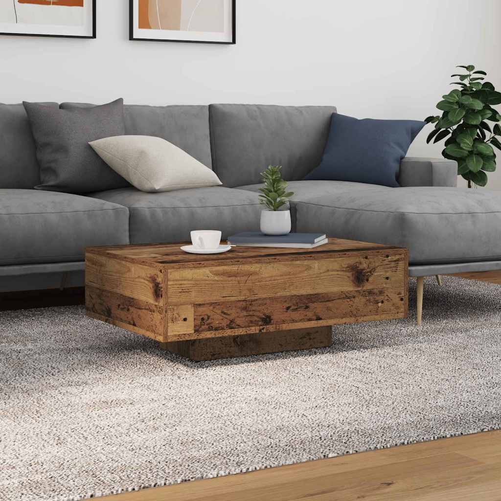 Gammelt træ 85 x 55 x 31 cm Konstrueret træ