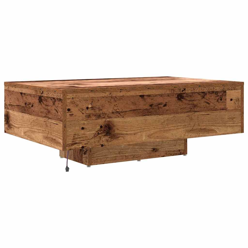 Gammelt træ 85 x 55 x 31 cm Konstrueret træ