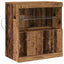 LED Sideboard Brun 60,5 x 37 x 67 cm Konstrueret træ