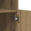 LED Sideboard Brun 60,5 x 37 x 67 cm Konstrueret træ
