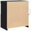LED Sideboard Sort 60,5 x 37 x 67 cm Konstrueret træ