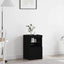 LED Sideboard Sort eg 41 x 37 x 67 cm Konstrueret træ