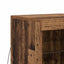 LED Sideboard Gammelt træ 41 x 37 x 67 cm Konstrueret træ