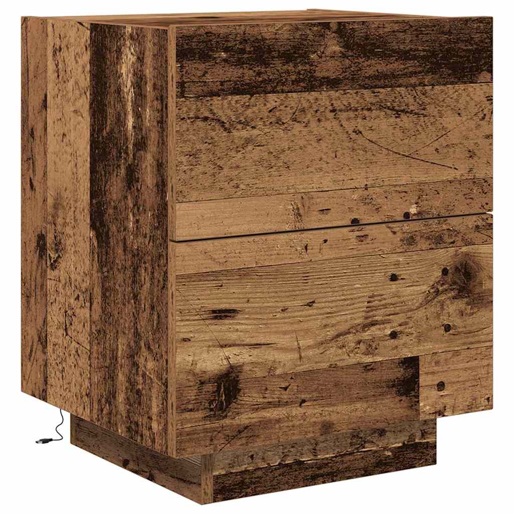 Natskab Gammelt træ 45 x 40 x 55 cm Konstrueret træ