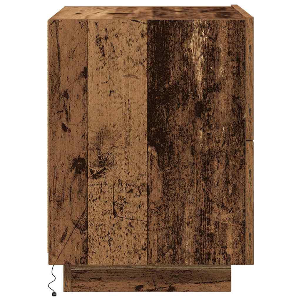Natskab Gammelt træ 45 x 40 x 55 cm Konstrueret træ