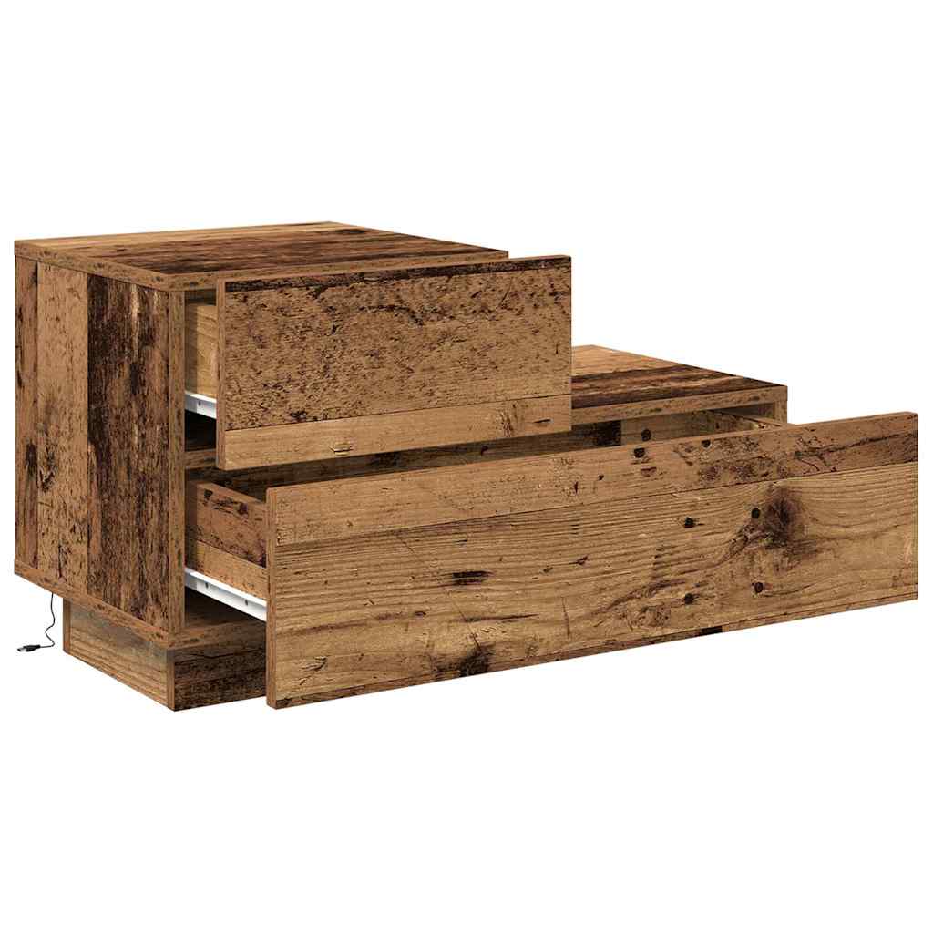 Natskab Gammelt træ 70 x 36 x 40,5 cm Konstrueret træ