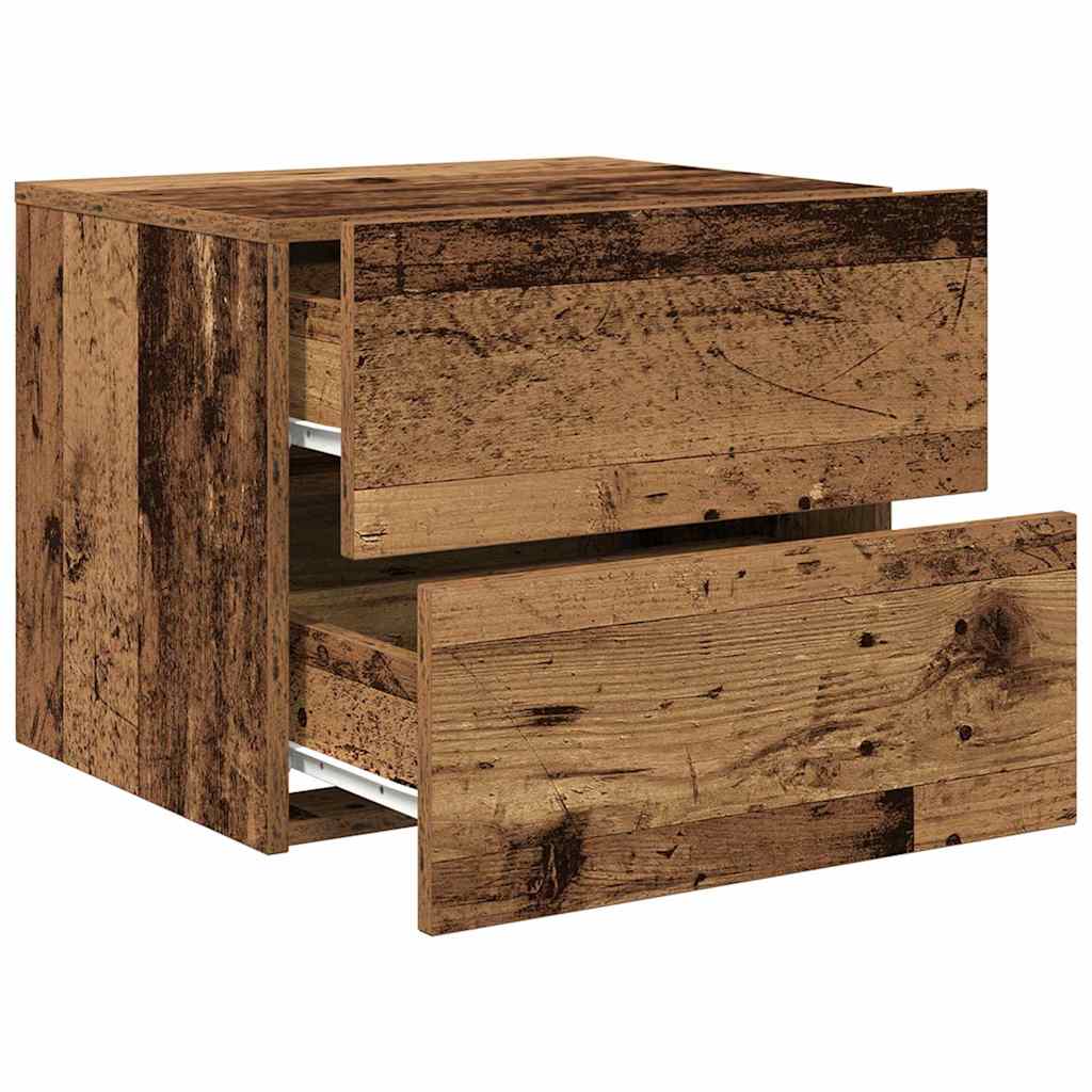 Natskab Gammelt træ 50 x 39 x 41 cm Konstrueret træ