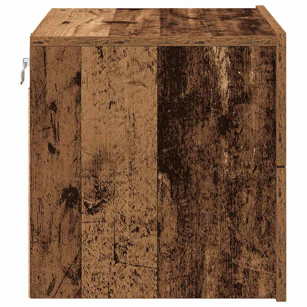 Natskab Gammelt træ 50 x 39 x 41 cm Konstrueret træ