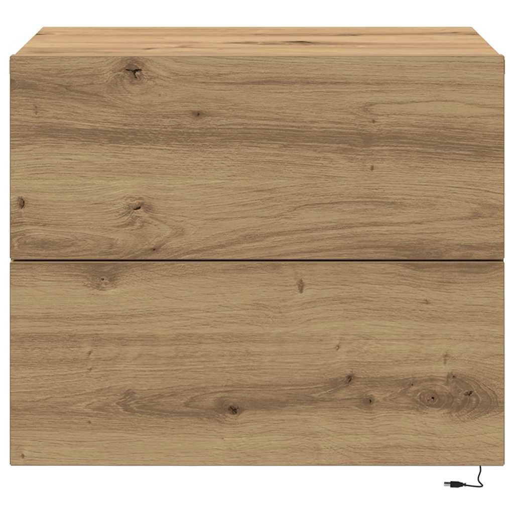 Natskab Artisan Egetræ 50 x 39 x 41 cm Konstrueret træ