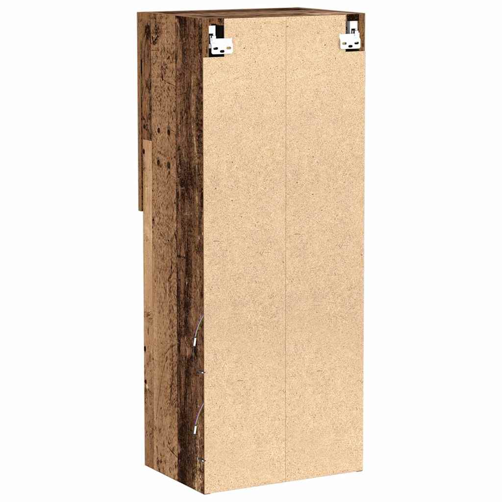 TV-møbelsæt 40,5 x 30 x 102 cm Gammelt træ Konstrueret træ