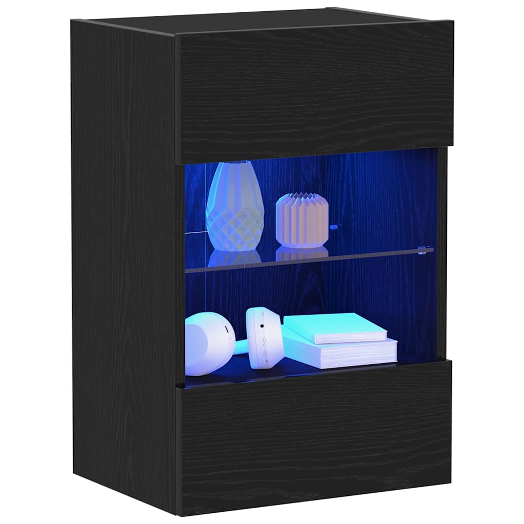 TV-møbelsæt 40 x 30 x 60,5 cm Sort Konstrueret træ