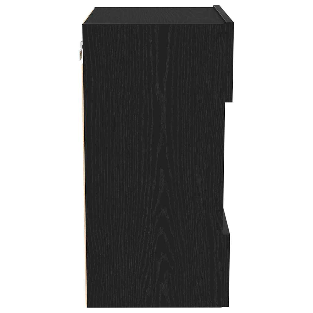 TV-møbelsæt 40 x 30 x 60,5 cm Sort Konstrueret træ