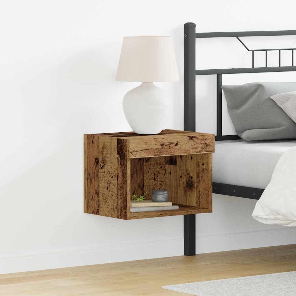 TV-møbelsæt 40 x 30 x 30 cm Gammelt træ Konstrueret træ