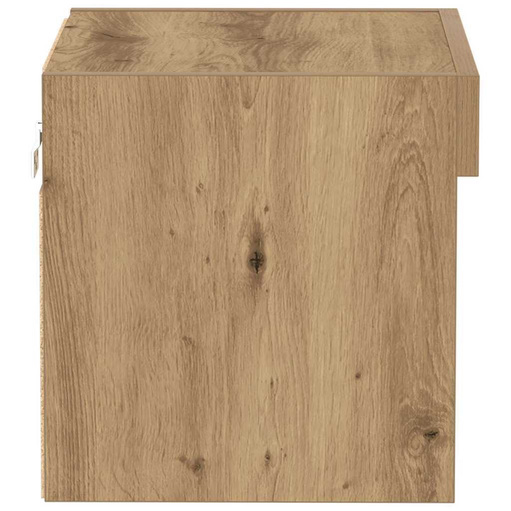 TV-møbelsæt 40 x 30 x 30 cm Artisan Egetræ Konstrueret træ
