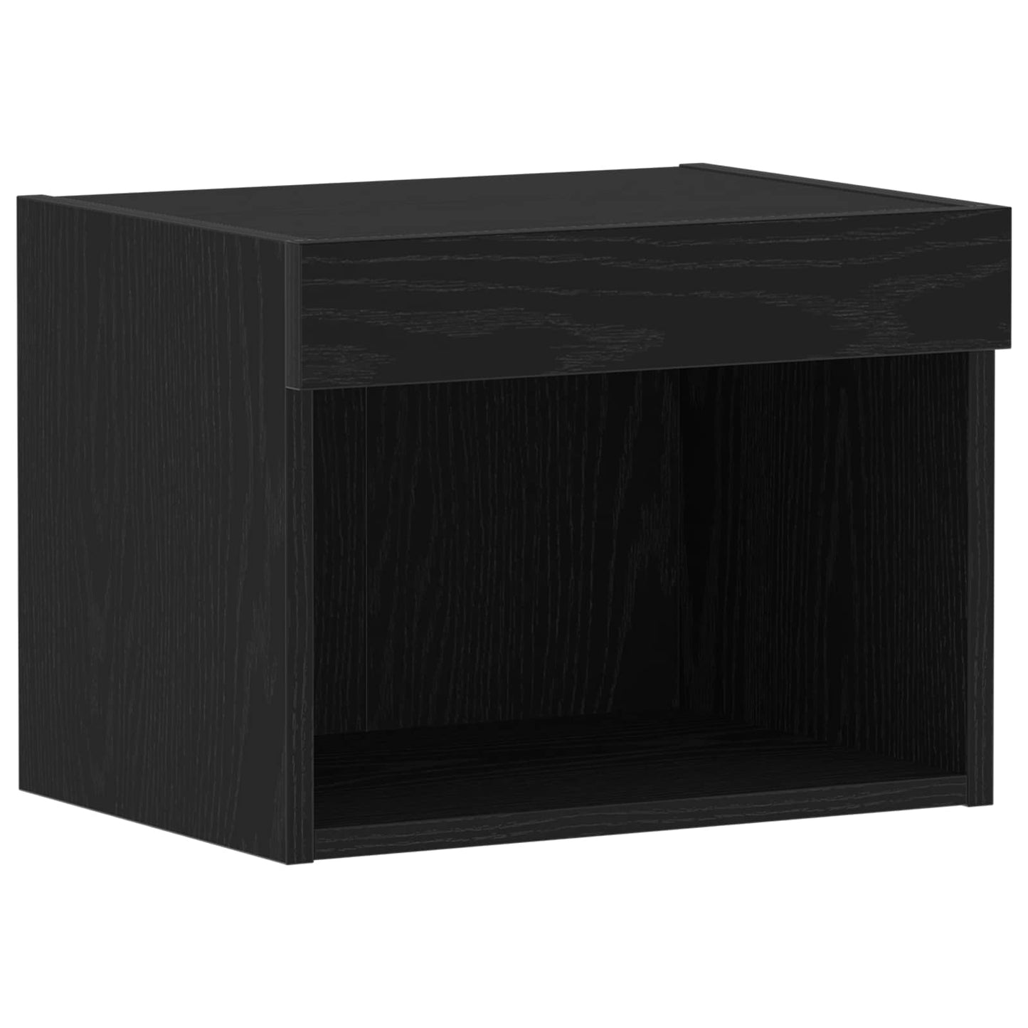 TV-møbelsæt 40 x 30 x 30 cm Sort eg Konstrueret træ
