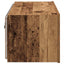 TV vægskab 80 x 35 x 31 cm Gammelt træ Konstrueret træ