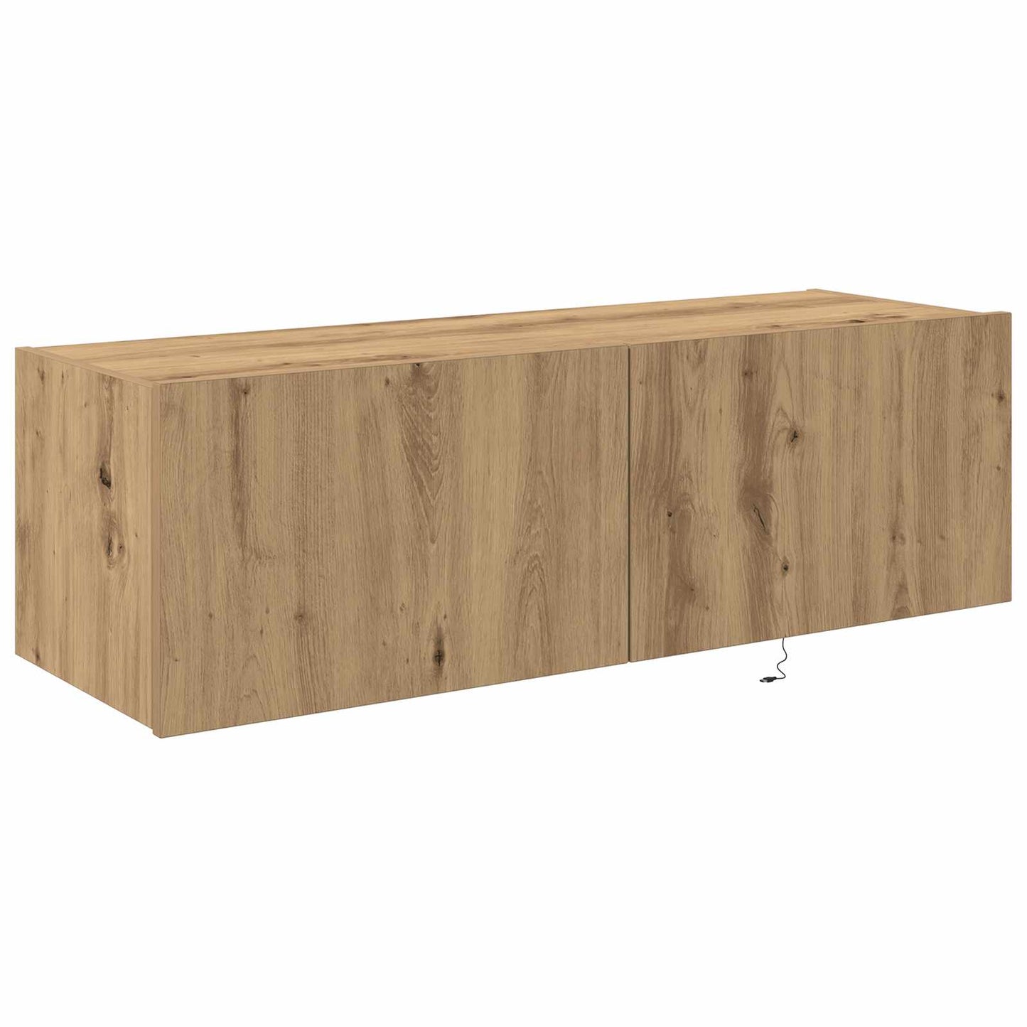 TV vægskab 100 x 35 x 31 cm Artisan Egetræ Konstrueret træ