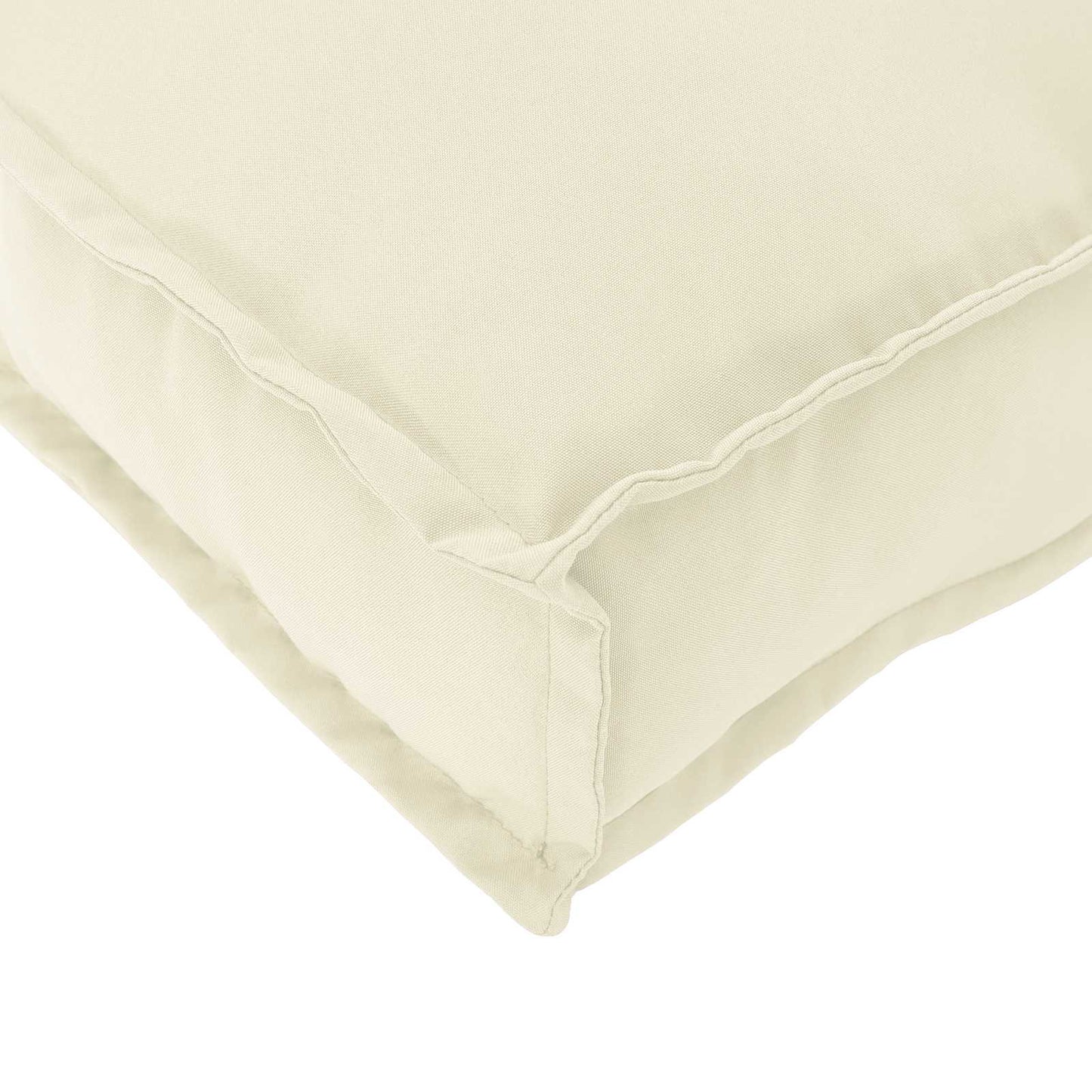 Pude Creme 60 x 40 x 12 cm Oxford stof