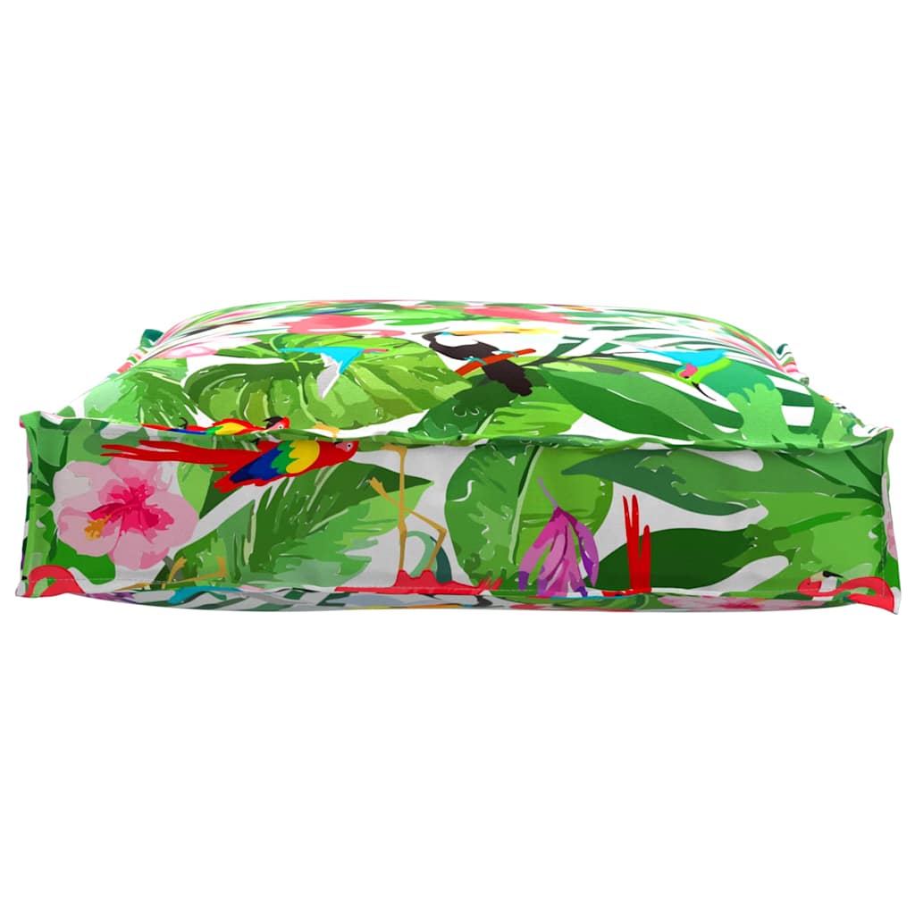 Pude Oxford stof Flerfarvet 70 x 70 x 12 cm