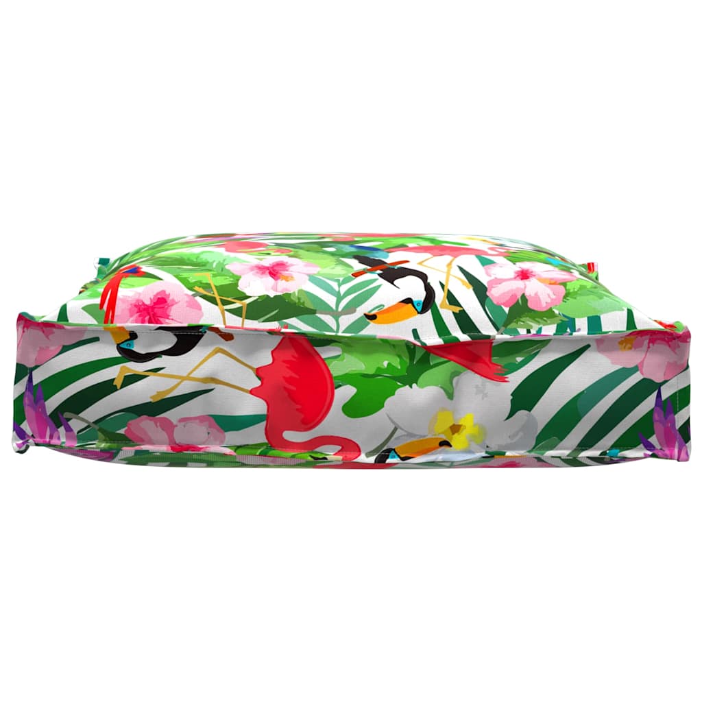 Pude Oxford stof Flerfarvet 70 x 70 x 12 cm