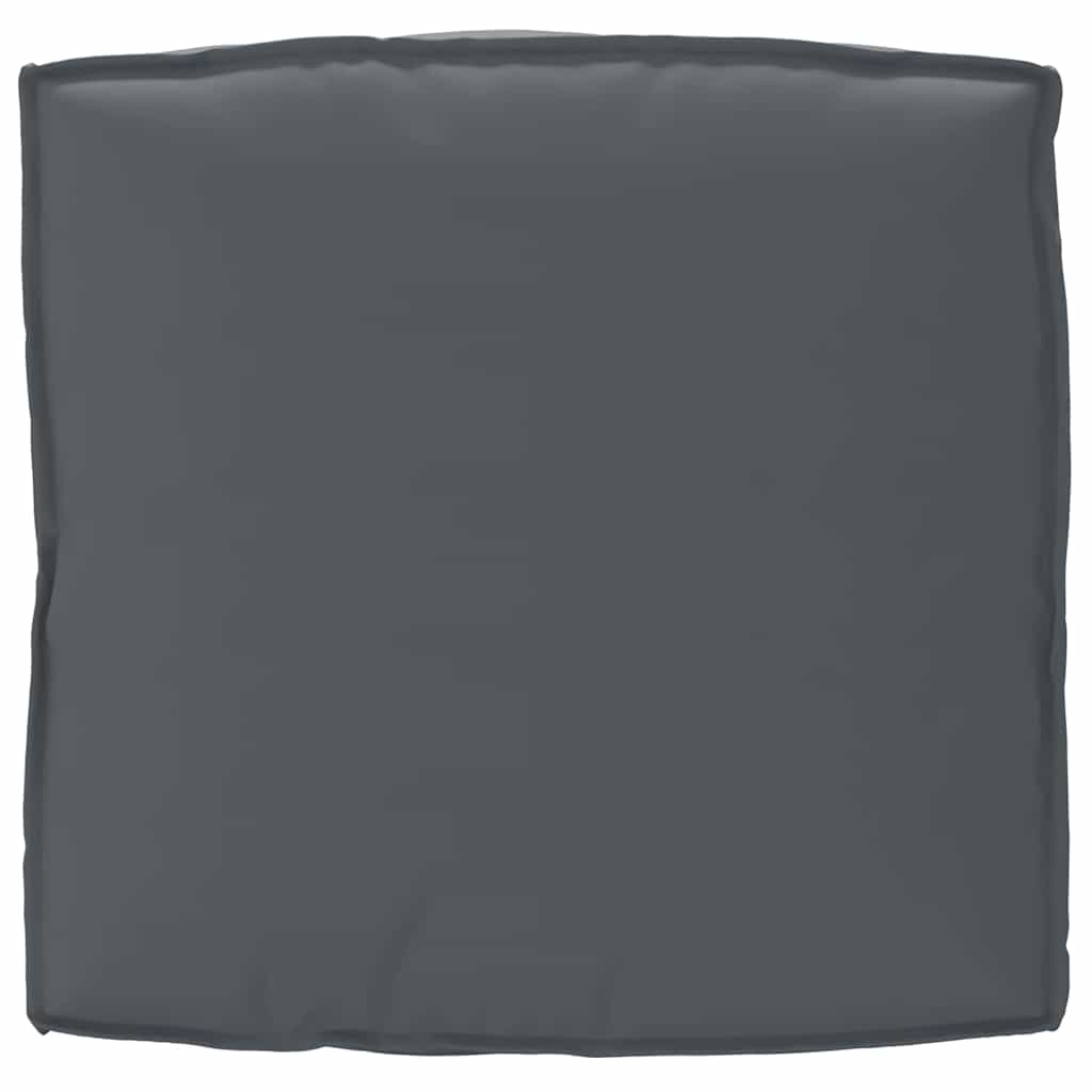 Pude Oxford stof Antracit 80 x 80 x 12 cm
