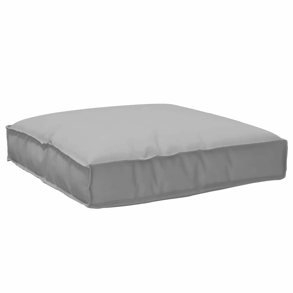 Pude Oxford stof Grå 80 x 80 x 12 cm