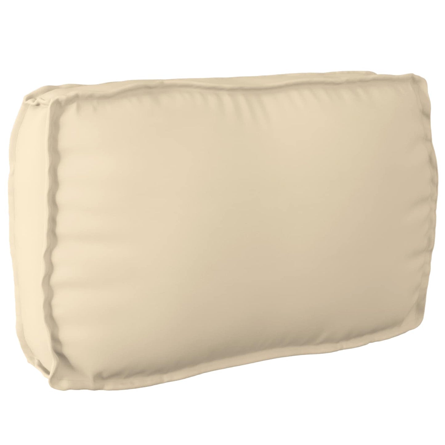 Pude Oxford stof Beige 70 x 40 x 12 cm