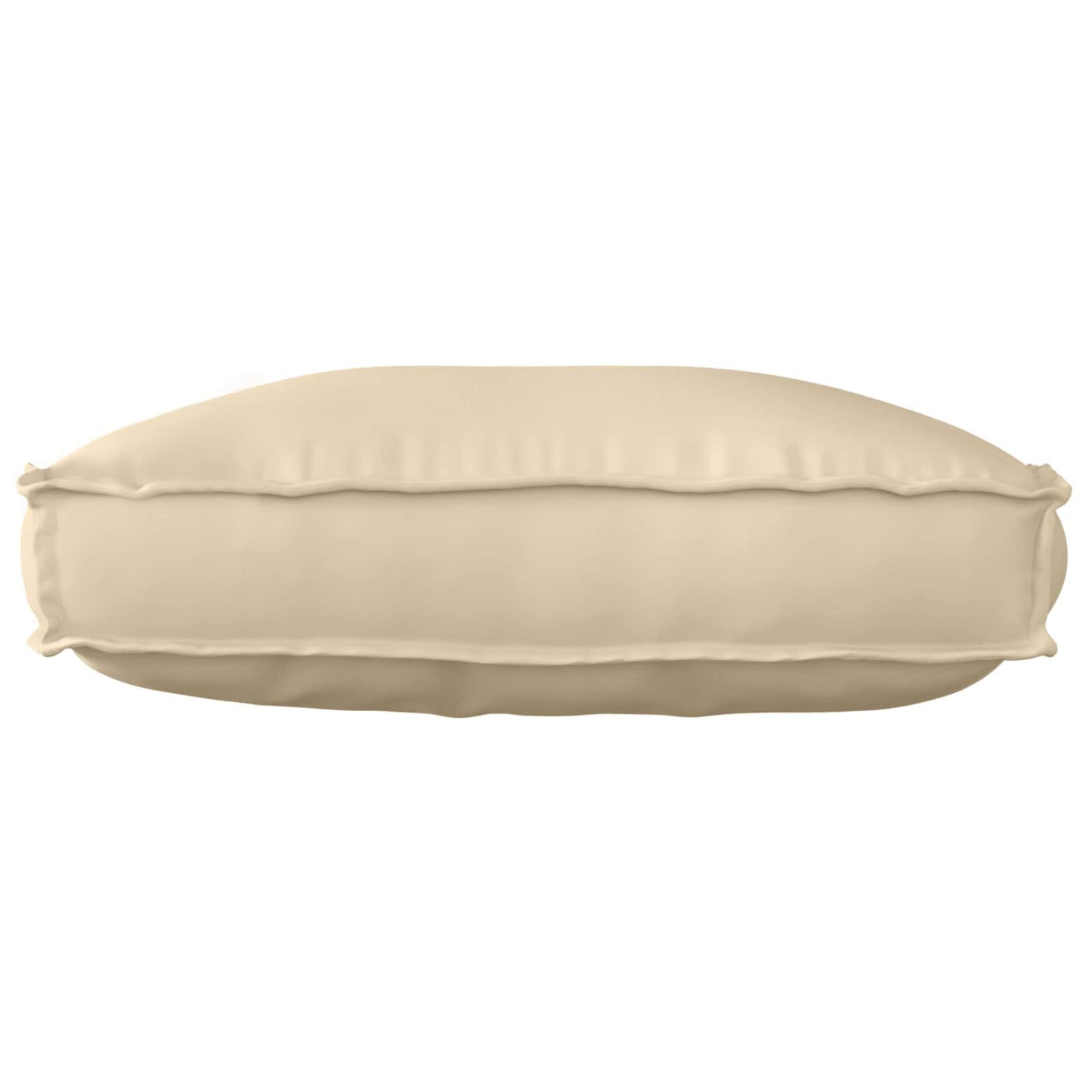 Pude Oxford stof Beige 70 x 40 x 12 cm